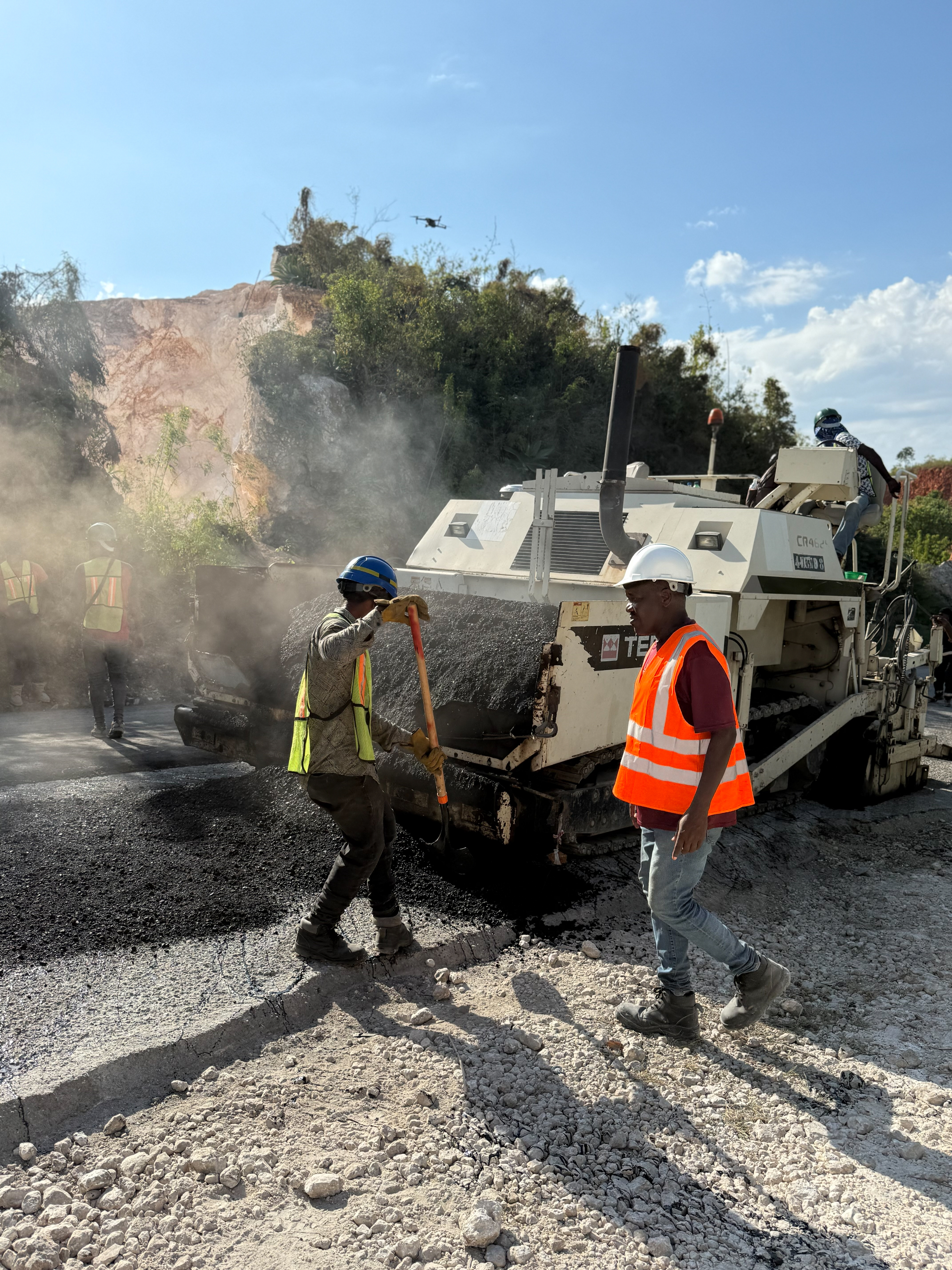 Travaux de réhabilitation